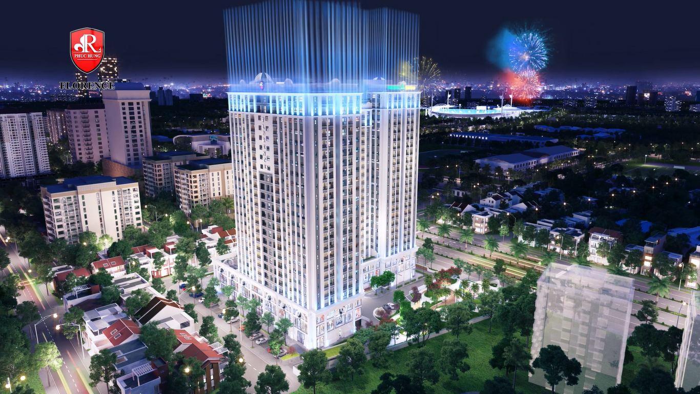 phối cảnh dự án florence mỹ đình
