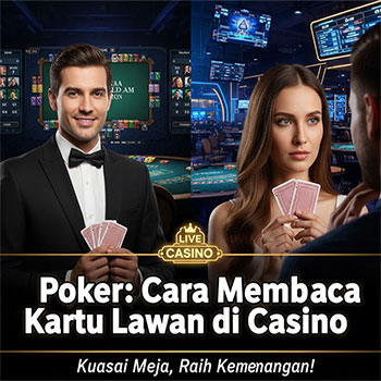 Poker: Cara Membaca Kartu Lawan di Casino