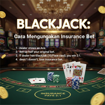 Blackjack: Cara Menggunakan Insurance Bet