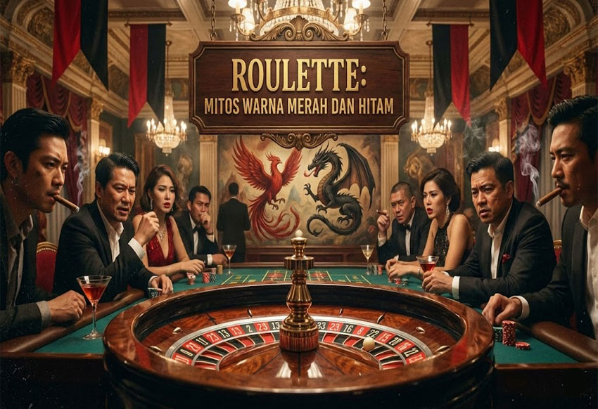 Roulette: Mitos Warna Merah dan Hitam